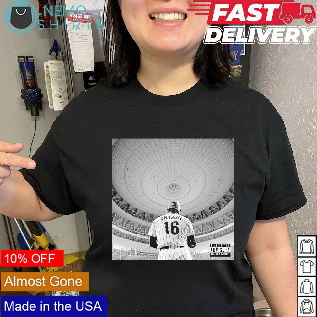 Shohei Ohtani Los Angeles Dodgers stadium dome album - Adult & Kids T-Shirts, Sweatshirts & Hoodies apparel design preview 2