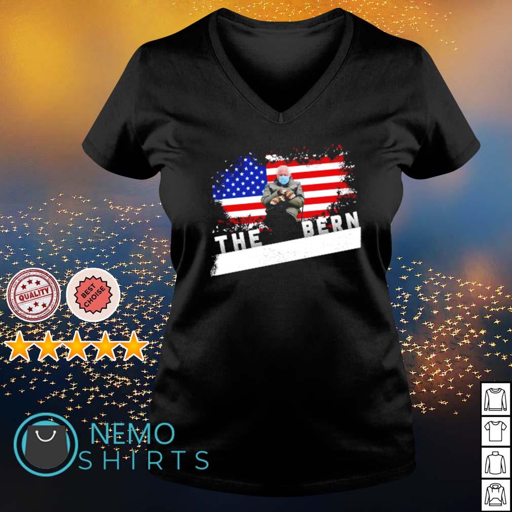 Bernie Sanders American flag The Bern - Adult & Kids T-Shirts, Sweatshirts & Hoodies apparel design preview 5
