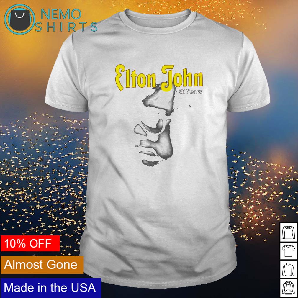 Elton John 50 years - Adult & Kids T-Shirts, Sweatshirts & Hoodies apparel design preview 1