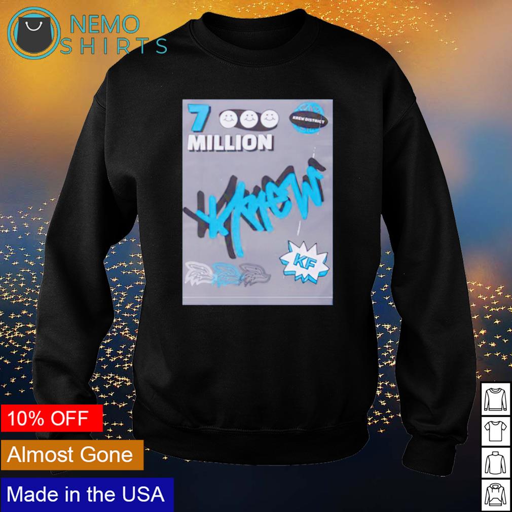 7 million krew - Adult & Kids T-Shirts, Sweatshirts & Hoodies apparel design preview 4