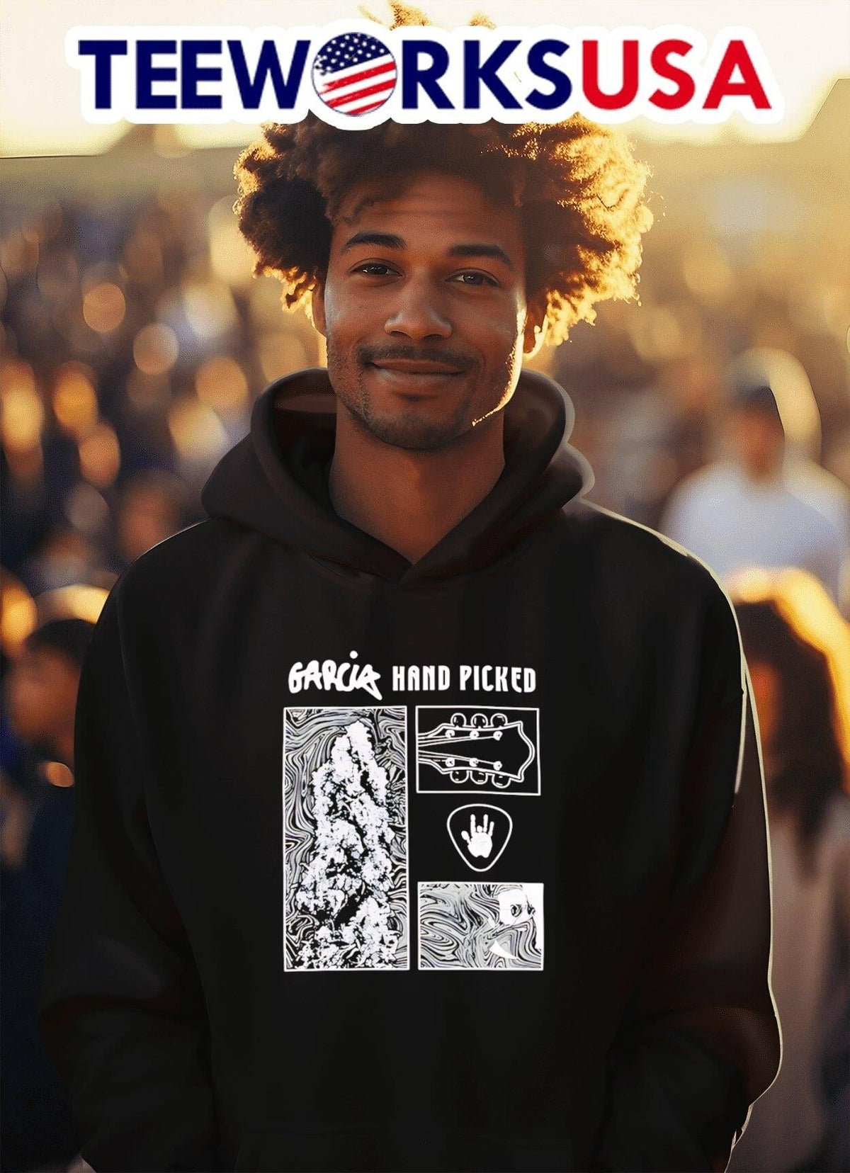 Garcia Hand Picked Buds - Adult & Kids T-Shirts, Sweatshirts & Hoodies apparel design preview 2