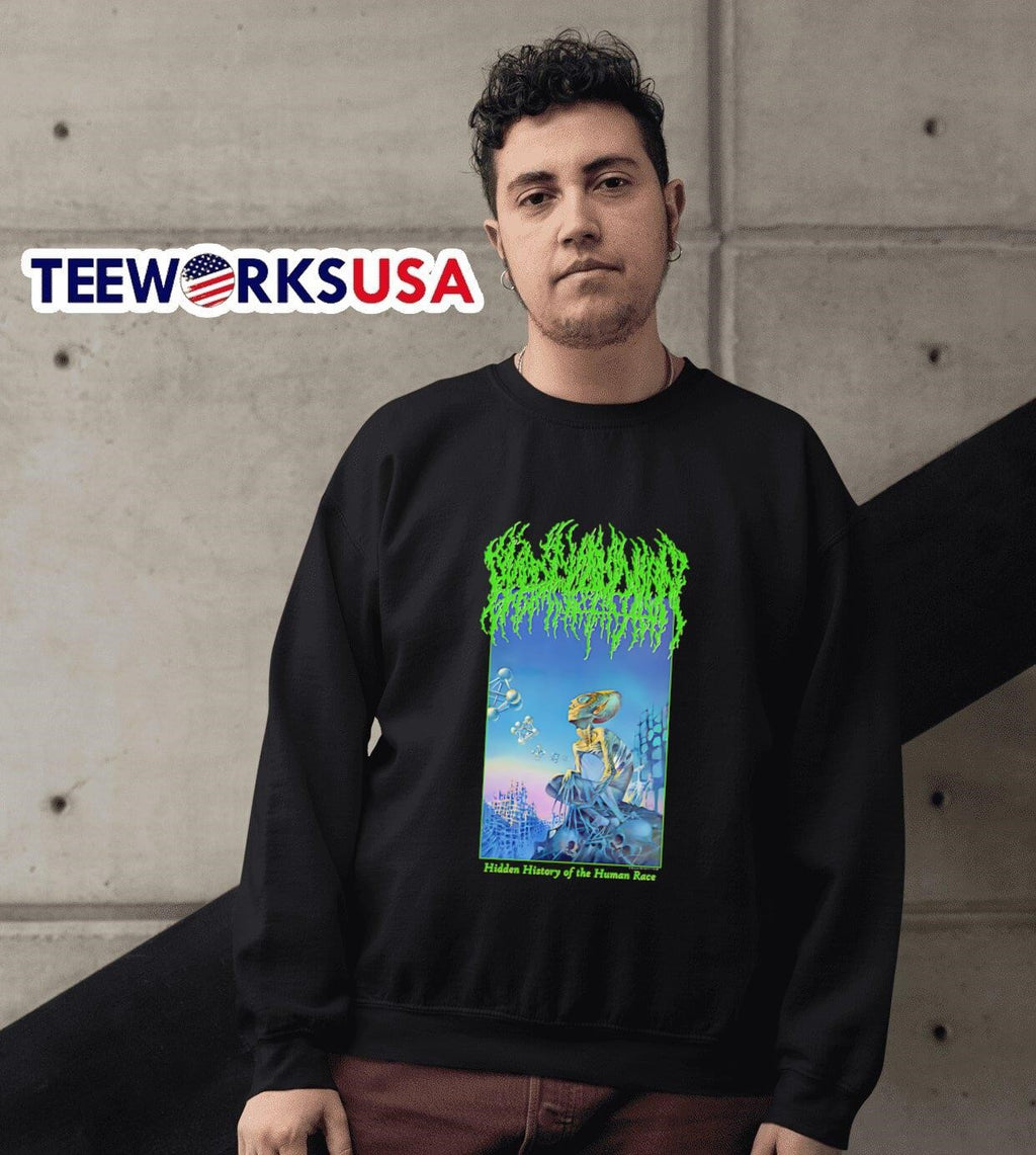 Blood Incantation Hidden History Of The Human Race - Adult & Kids T-Shirts, Sweatshirts & Hoodies apparel design preview 6