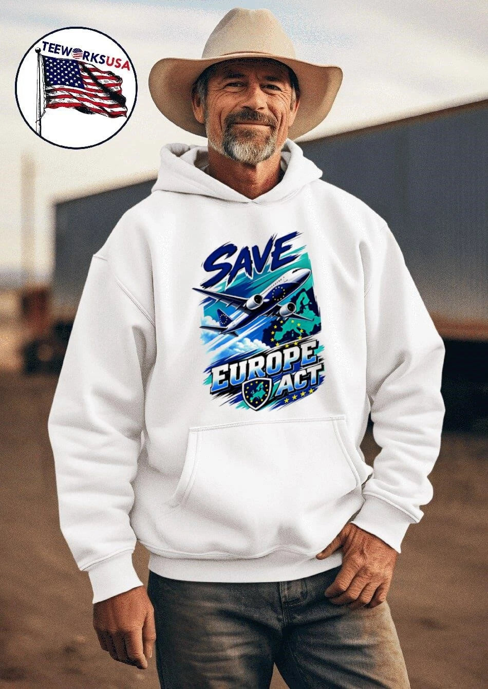 Save Europe Act 2026 - Adult & Kids T-Shirts, Sweatshirts & Hoodies apparel design preview 2