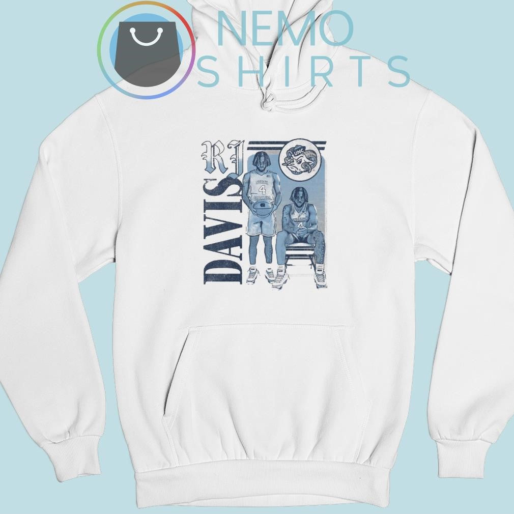 RJ Davis North Carolina Tar Heels player cartoon - Adult & Kids T-Shirts, Sweatshirts & Hoodies apparel design preview 2