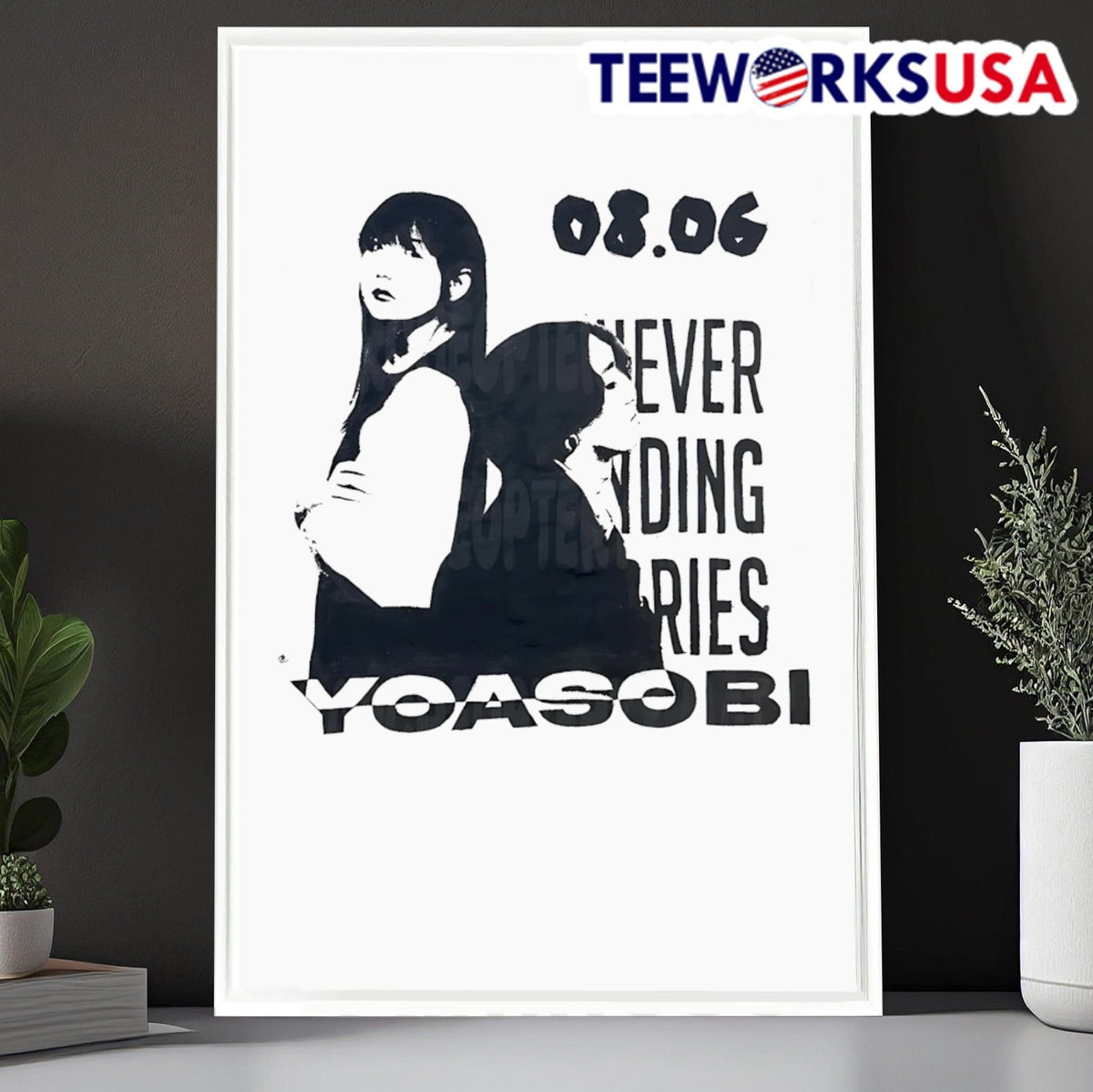 08.06 Never Ending Tries Yoasobi - Adult & Kids T-Shirts, Sweatshirts & Hoodies apparel design preview 6