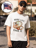 Come And Take It Snake With Iced Coffee - Adult & Kids T-Shirts, Sweatshirts & Hoodies apparel design preview 1