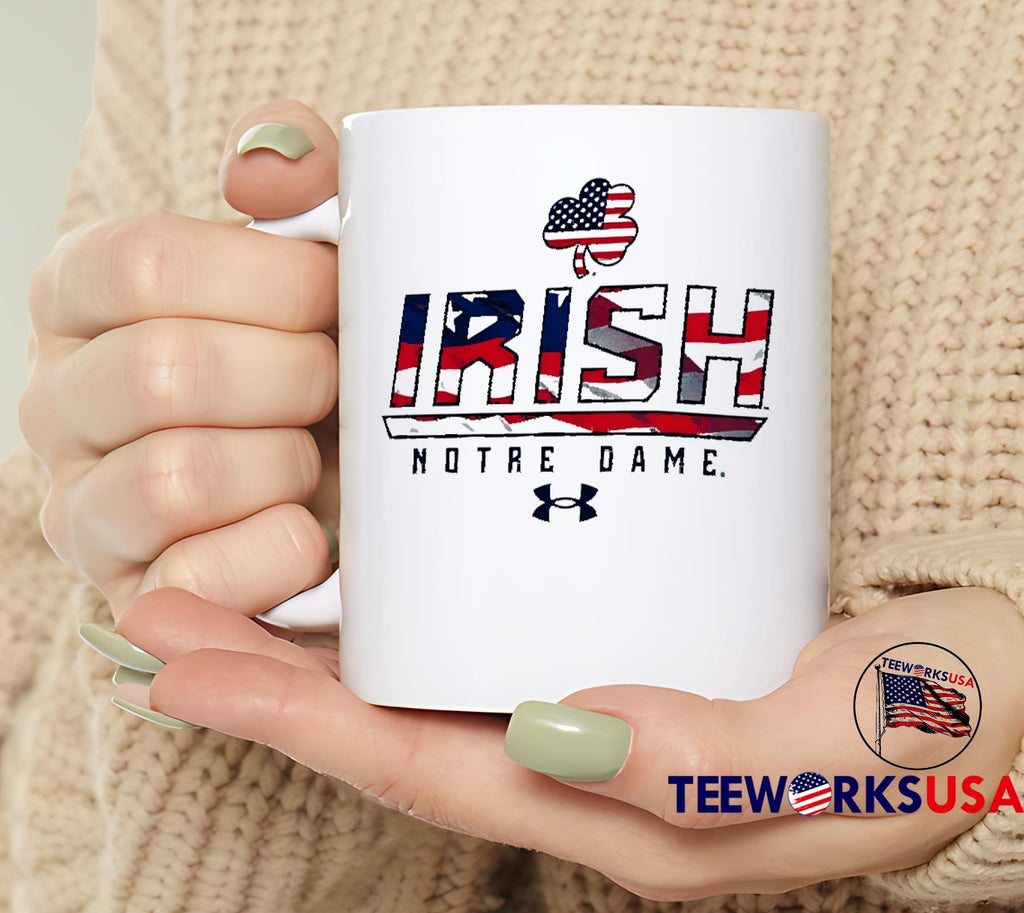 Notre Dame Fighting Irish Americana - Adult & Kids T-Shirts, Sweatshirts & Hoodies apparel design preview 6