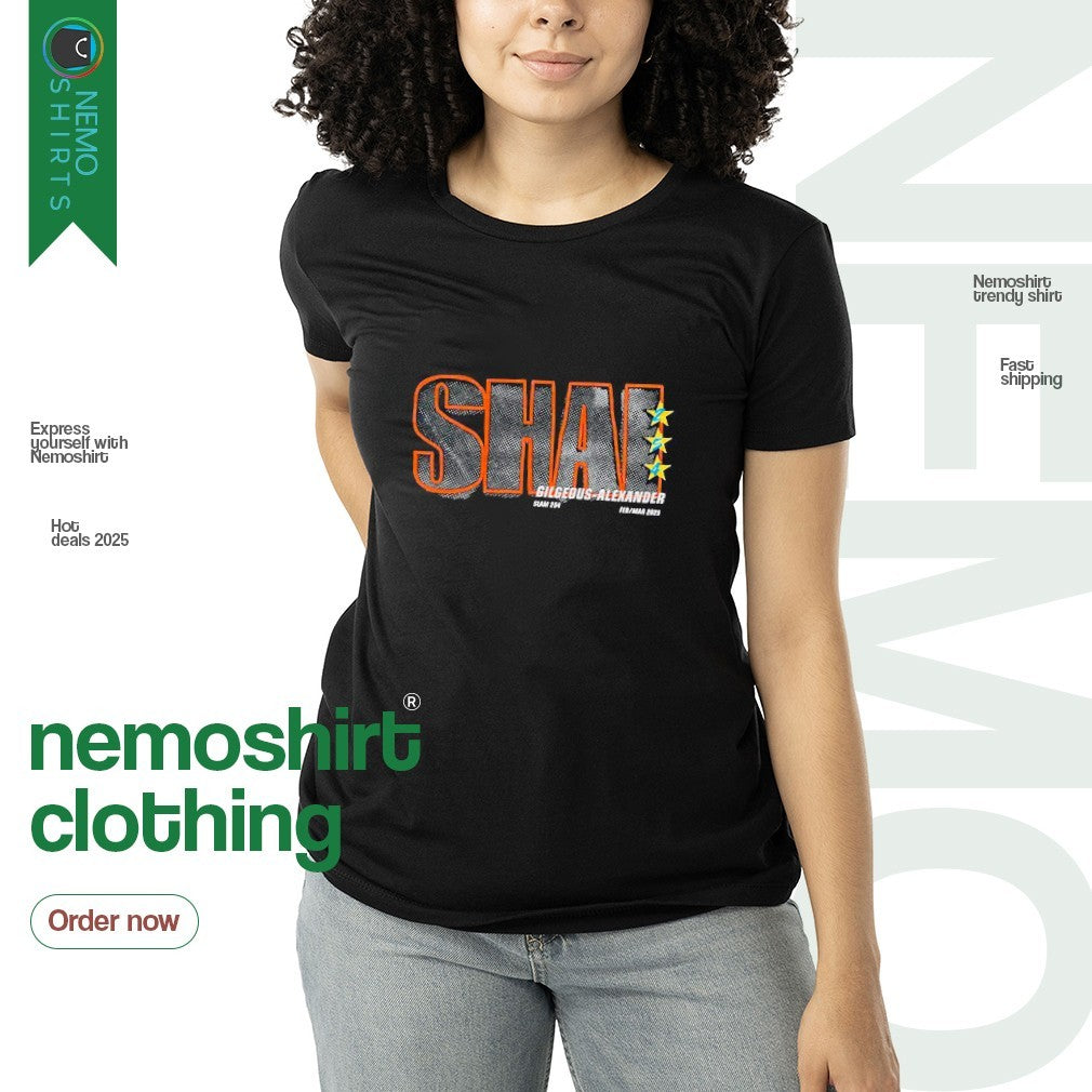 Slam 254 Shai Gilgeous-Alexander - Adult & Kids T-Shirts, Sweatshirts & Hoodies apparel design preview 3