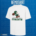 Peanuts Charlie Brown Miami Hurricanes quarterback - Adult & Kids T-Shirts, Sweatshirts & Hoodies apparel design preview 1