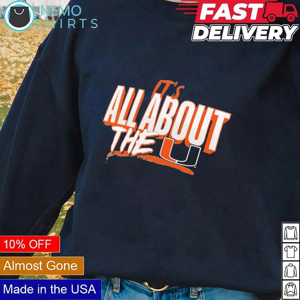 It's all about the Miami Hurricanes home field win - Adult & Kids T-Shirts, Sweatshirts & Hoodies apparel design preview 1