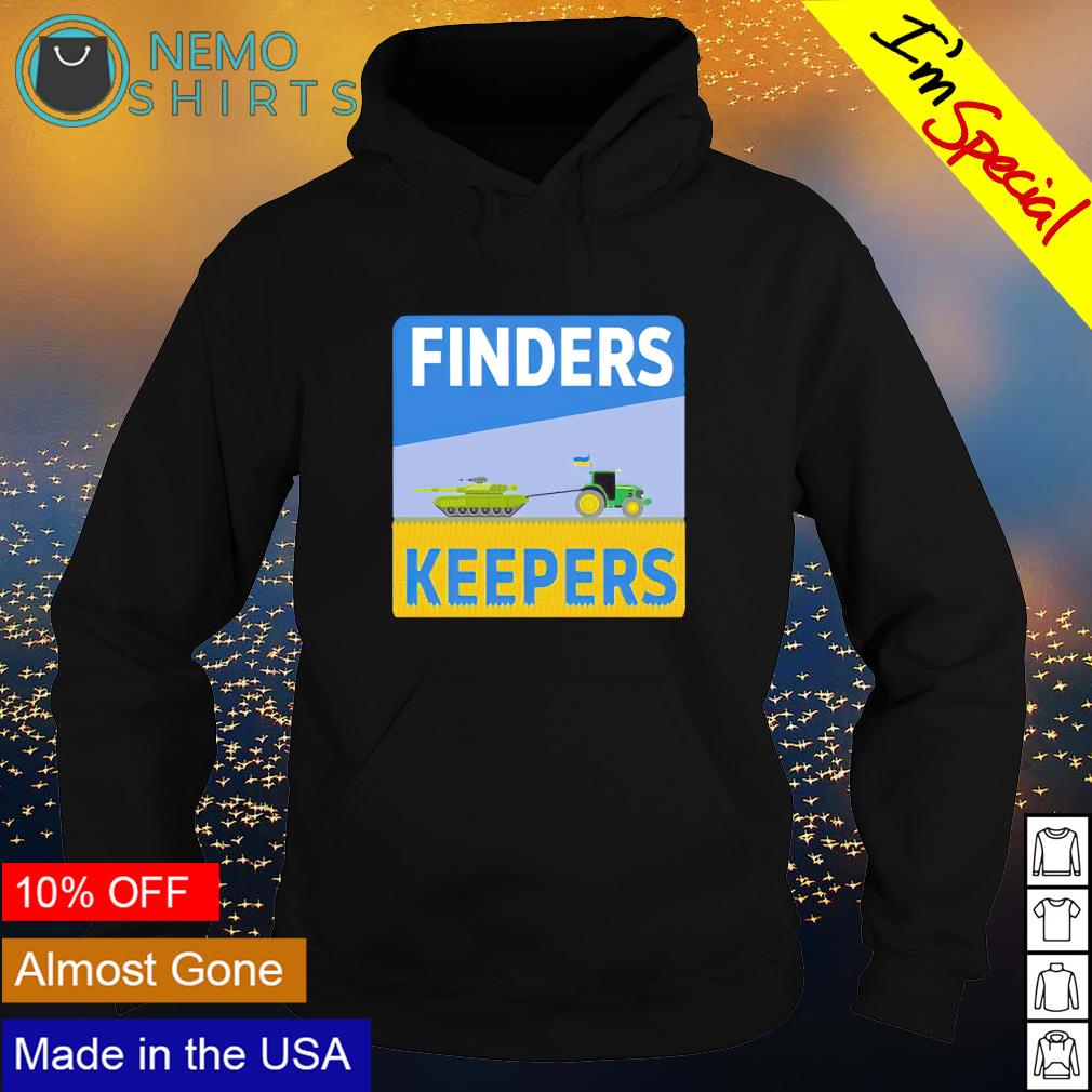 Ukrainian farmers stealing Putin's tanks finders - Adult & Kids T-Shirts, Sweatshirts & Hoodies apparel design preview 2