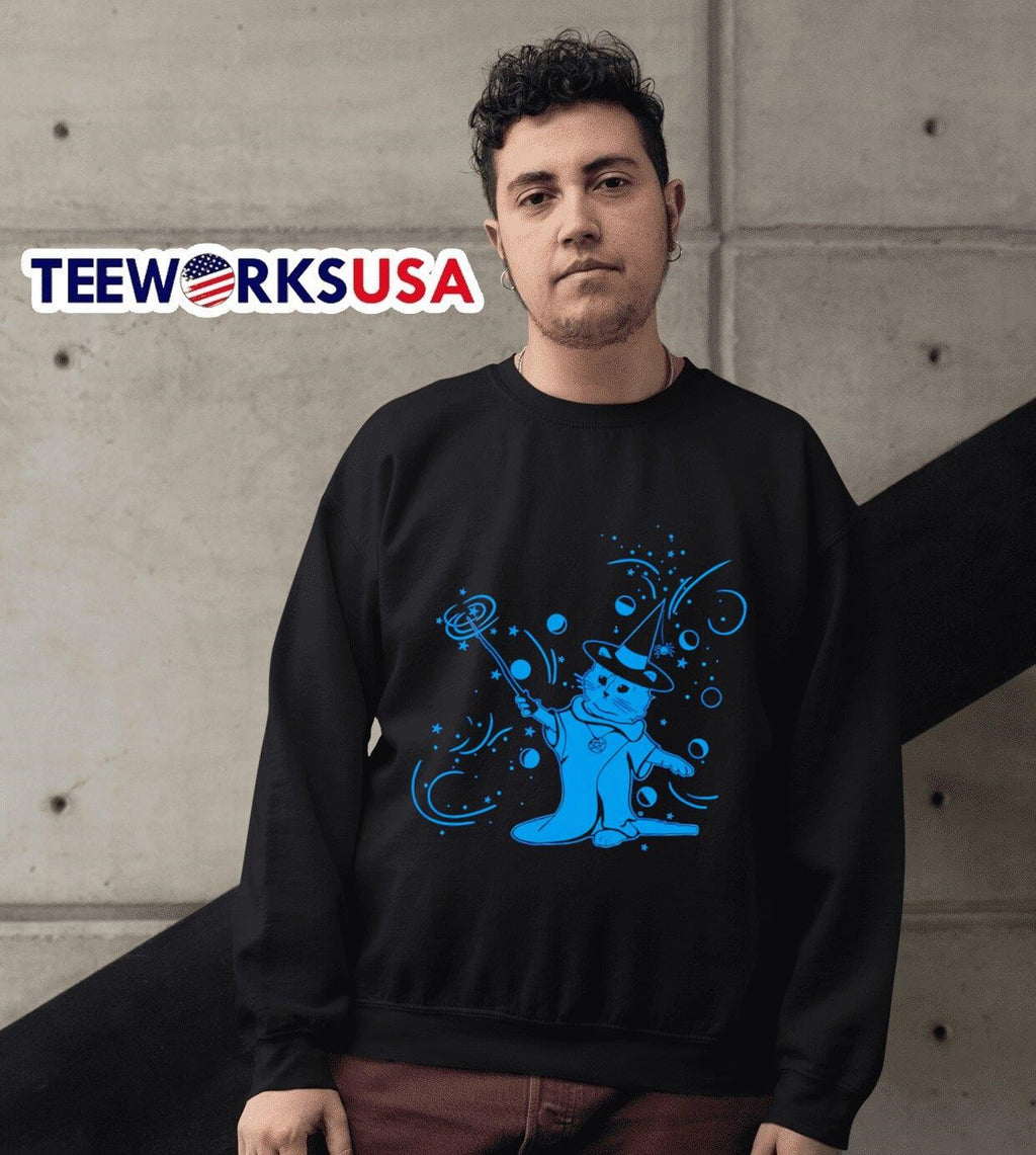 Wizard gary cat - Adult & Kids T-Shirts, Sweatshirts & Hoodies apparel design preview 3