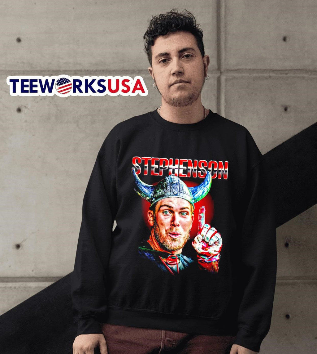 Cincinnati Reds what's up Tyler Stephenson devil - Adult & Kids T-Shirts, Sweatshirts & Hoodies apparel design preview 3