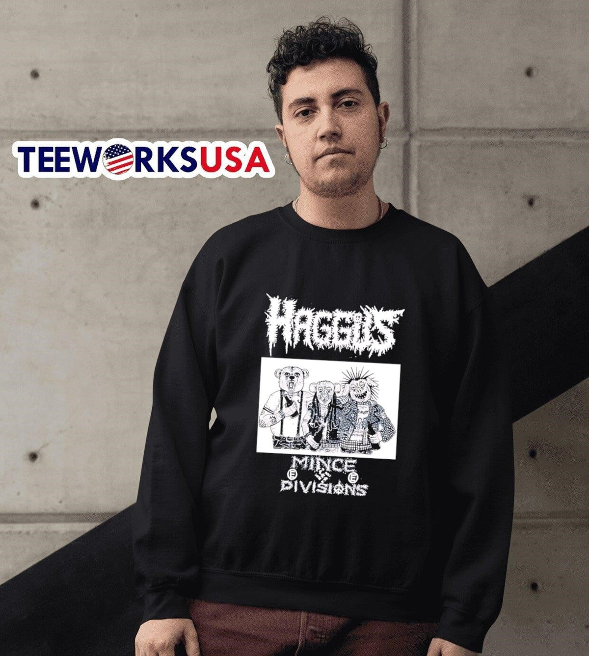 Haggus Mince Divisions muppet - Adult & Kids T-Shirts, Sweatshirts & Hoodies apparel design preview 6
