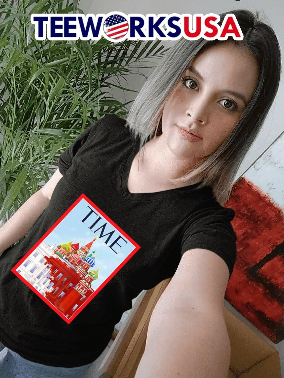 Time magazine White House x Moscow castle - Adult & Kids T-Shirts, Sweatshirts & Hoodies apparel design preview 7