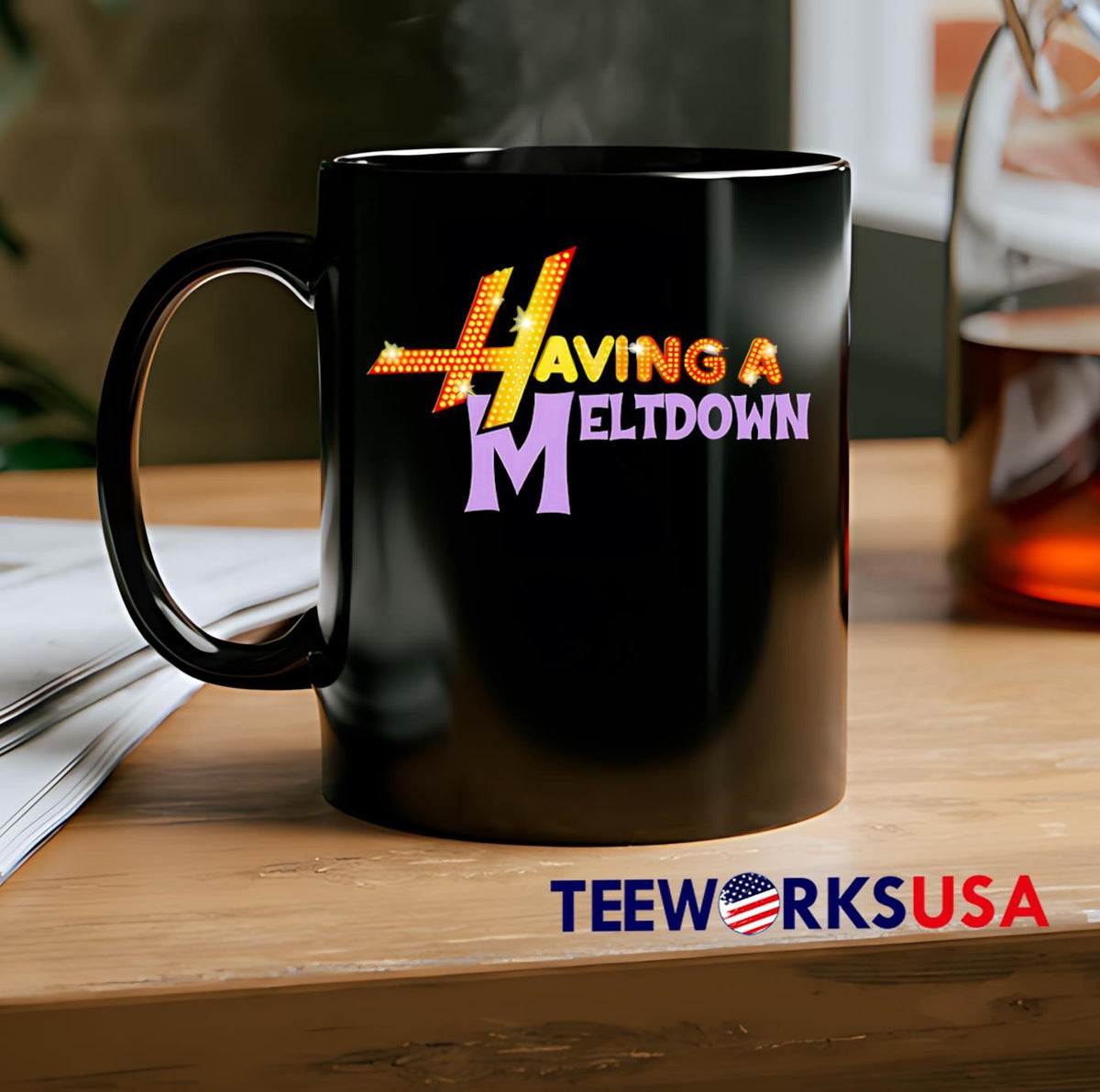 Having A Meltdown Logo - Adult & Kids T-Shirts, Sweatshirts & Hoodies apparel design preview 2