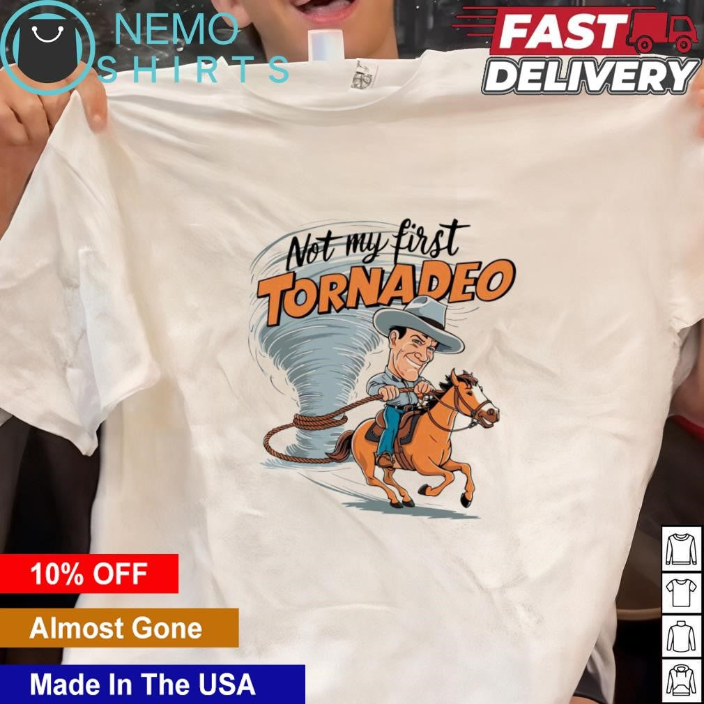 Not my first tornadeo Glen Powell - Adult & Kids T-Shirts, Sweatshirts & Hoodies apparel design preview 1