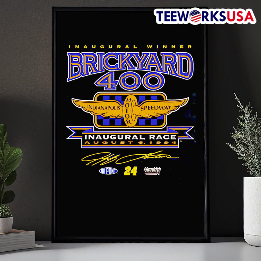 1994 Brickyard 400 Jeff Gordon retro - Adult & Kids T-Shirts, Sweatshirts & Hoodies apparel design preview 5