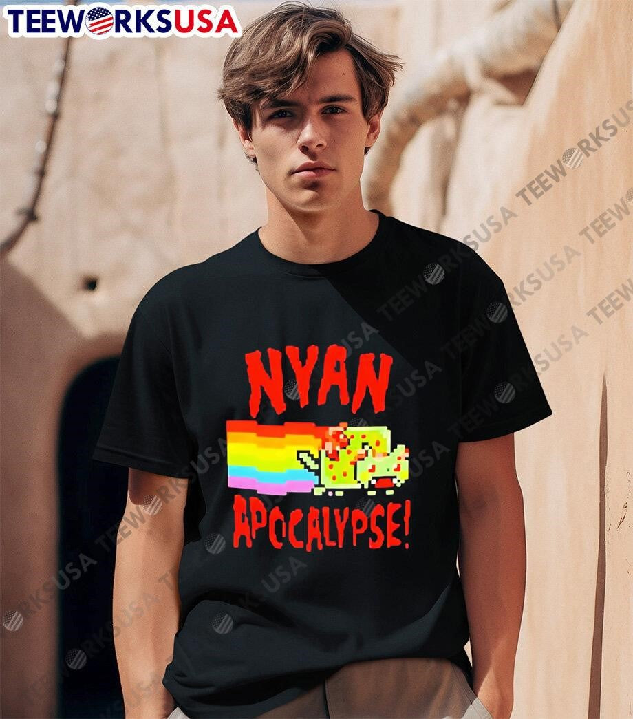 Nyan Apocalypse - Adult & Kids T-Shirts, Sweatshirts & Hoodies apparel design preview 1