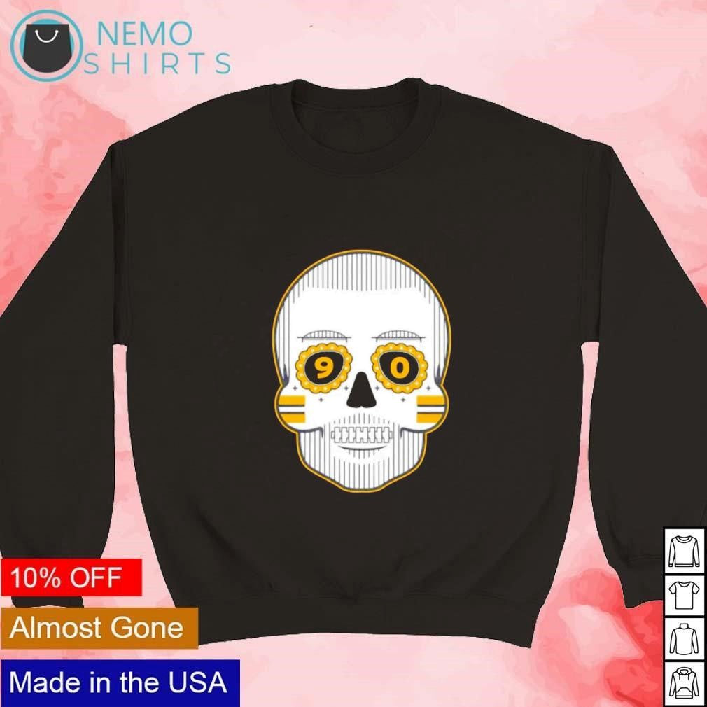 TJ Watt Pittsburgh Steelers sugar skull - Adult & Kids T-Shirts, Sweatshirts & Hoodies apparel design preview 3