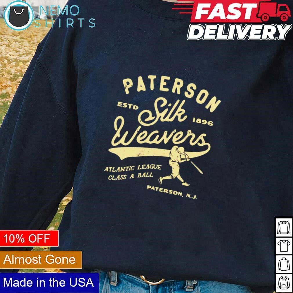 Paterson Silk Weavers Atlantic league class a ball - Adult & Kids T-Shirts, Sweatshirts & Hoodies apparel design preview 1