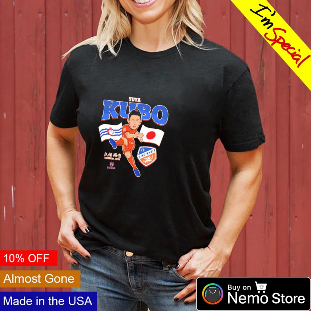 Cincinnati FC Yuya Kubo - Adult & Kids T-Shirts, Sweatshirts & Hoodies apparel design preview 3
