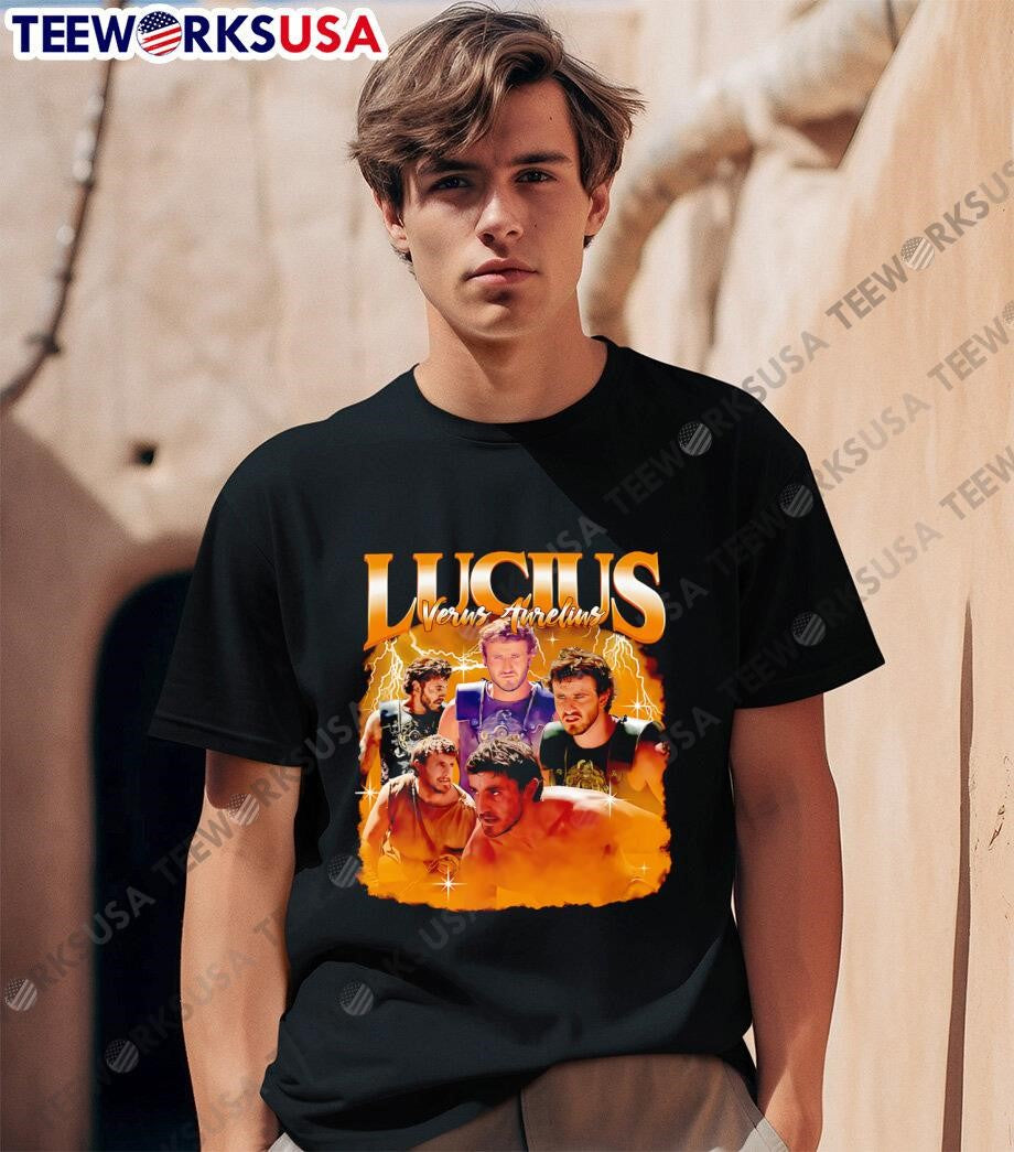 Lucius Verus Aurelius graphic - Adult & Kids T-Shirts, Sweatshirts & Hoodies apparel design preview 1