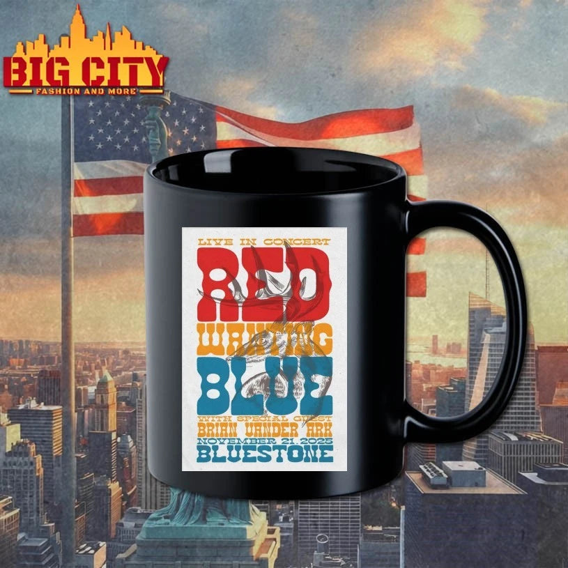 Red Wanting Blue In Columbus OH On Nov 21 2025 Poster - Adult & Kids T-Shirts, Sweatshirts & Hoodies apparel design preview 3