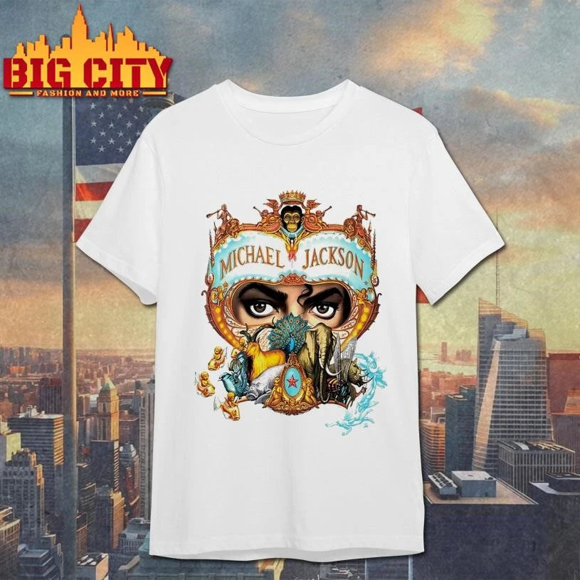 Michael Movie JAAFAR JACKSON 1992 Dangerous World - Adult & Kids T-Shirts, Sweatshirts & Hoodies apparel design preview 1