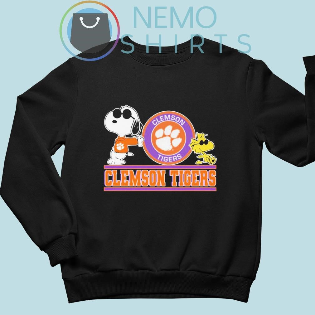 Snoopy and Woodstock Clemson Tigers - Adult & Kids T-Shirts, Sweatshirts & Hoodies apparel design preview 4