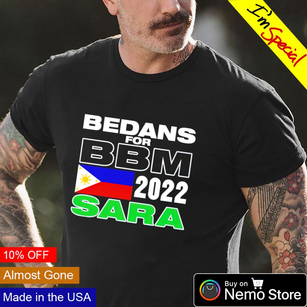 Bedans for Bbm Philippines 2022 Sara - Adult & Kids T-Shirts, Sweatshirts & Hoodies apparel design preview 4