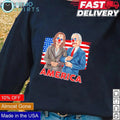 America Joe Biden and Kamala Harris democratic clown - Adult & Kids T-Shirts, Sweatshirts & Hoodies apparel design preview 1