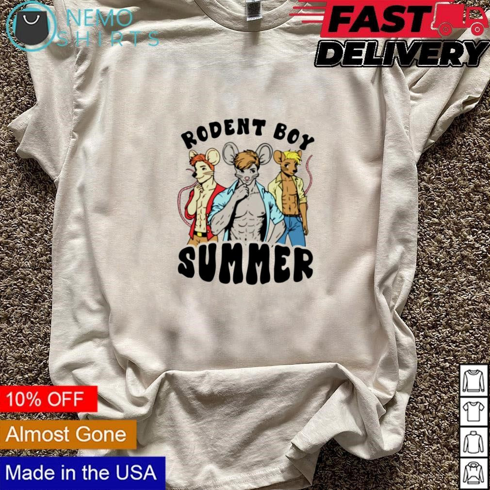Rodent boy summer - Adult & Kids T-Shirts, Sweatshirts & Hoodies apparel design preview 3