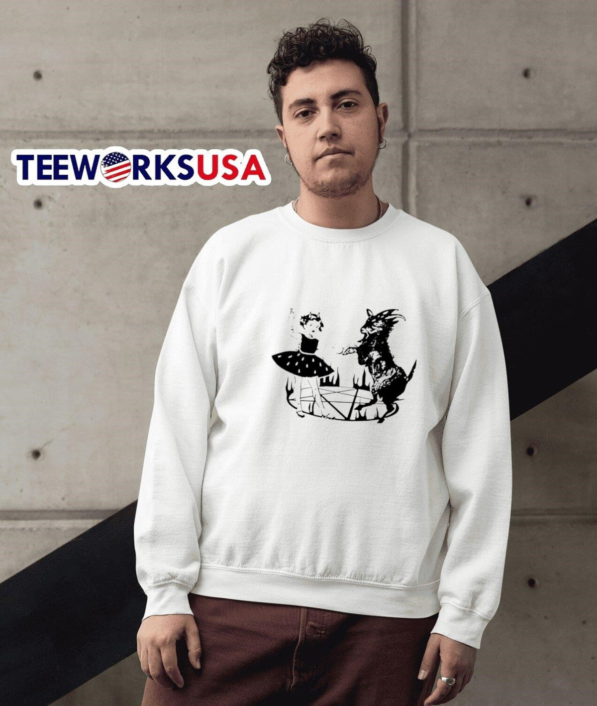 Teenhearts let's be evil - Adult & Kids T-Shirts, Sweatshirts & Hoodies apparel design preview 3