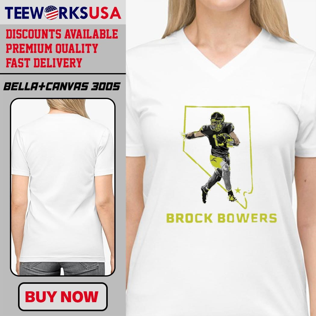 Brock Bowers State Star American football tight end - Adult & Kids T-Shirts, Sweatshirts & Hoodies apparel design preview 4