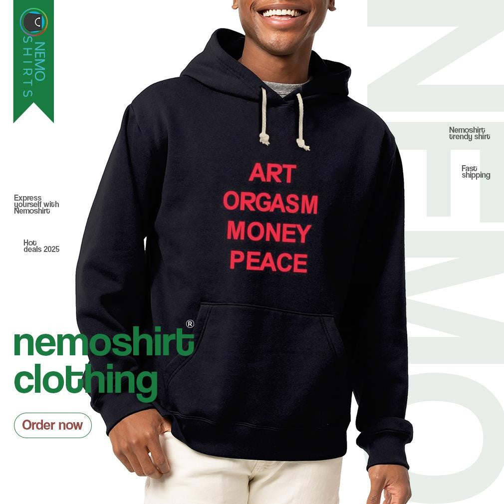 Art orgasm money peace - Adult & Kids T-Shirts, Sweatshirts & Hoodies apparel design preview 2