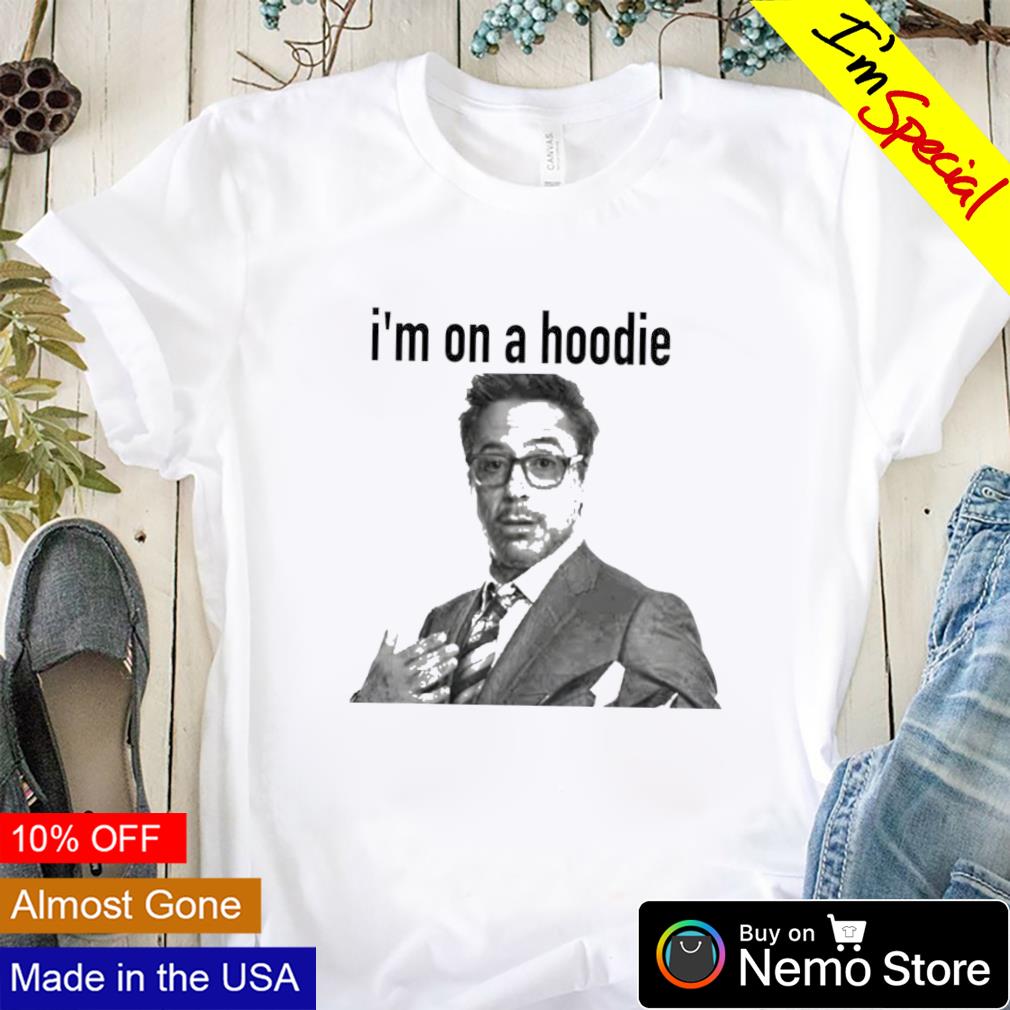 Tony Stark I'm on a - Adult & Kids T-Shirts, Sweatshirts & Hoodies apparel design preview 1