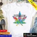 Weed motherhood powered with love fueled by caffeine - Adult & Kids T-Shirts, Sweatshirts & Hoodies apparel design preview 1