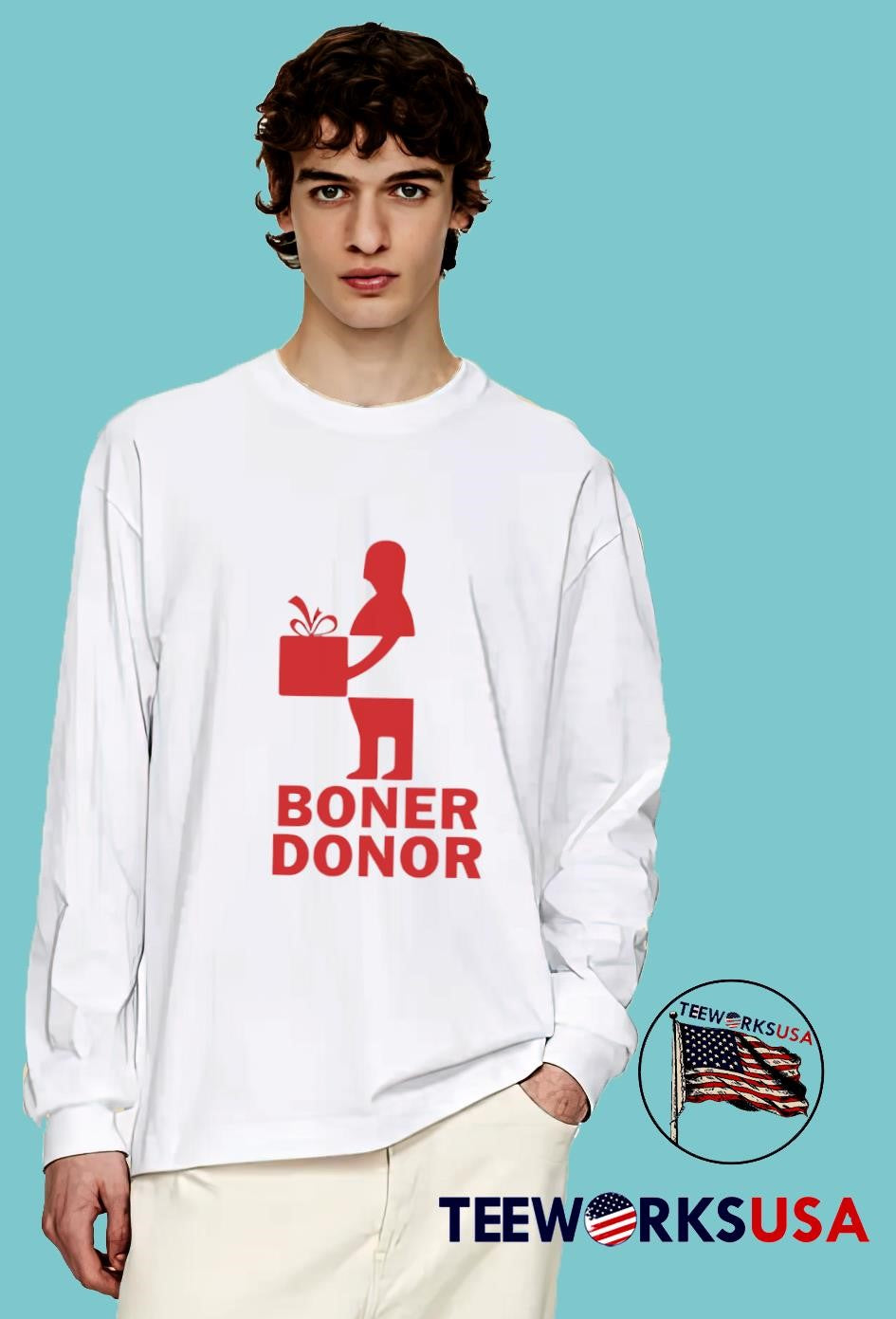 Boner Donor gift box - Adult & Kids T-Shirts, Sweatshirts & Hoodies apparel design preview 4