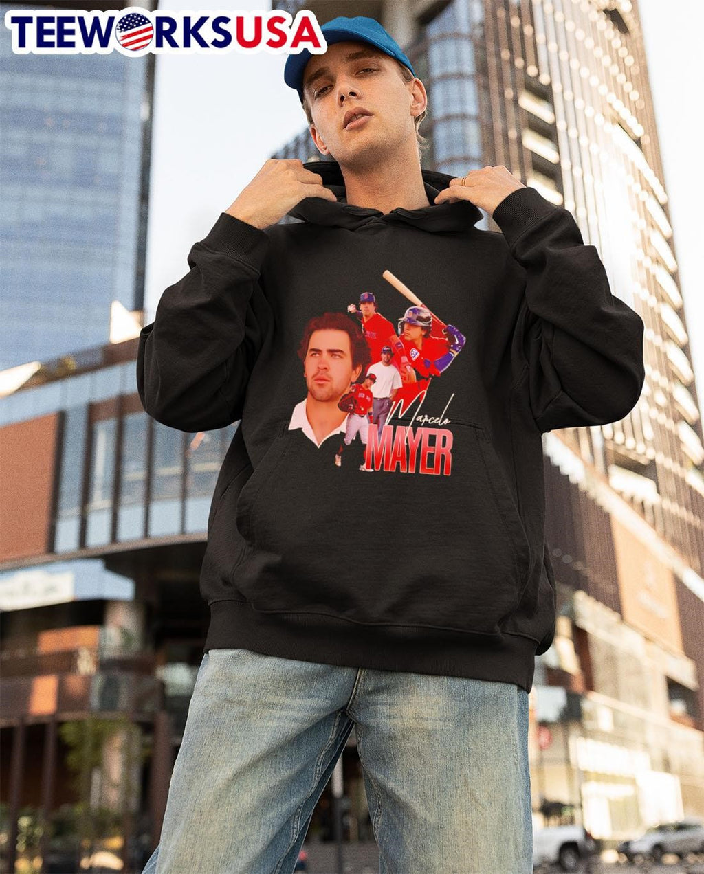 2025 Red Sox Marcelo Mayer - Adult & Kids T-Shirts, Sweatshirts & Hoodies apparel design preview 3