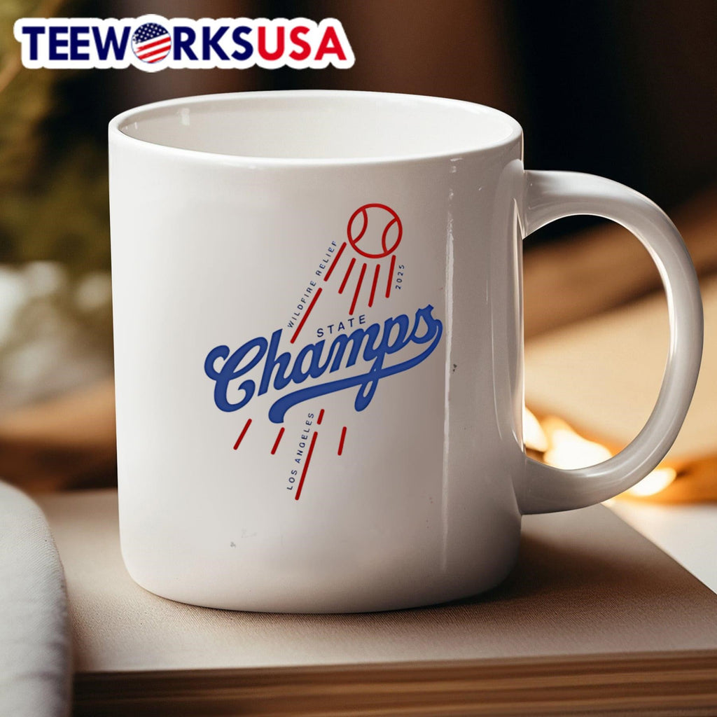 State Champs Wildfire Relief 2025 - Adult & Kids T-Shirts, Sweatshirts & Hoodies apparel design preview 4