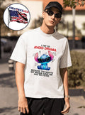 Stitch I try to avoid drama because the mouth my mama - Adult & Kids T-Shirts, Sweatshirts & Hoodies apparel design preview 1