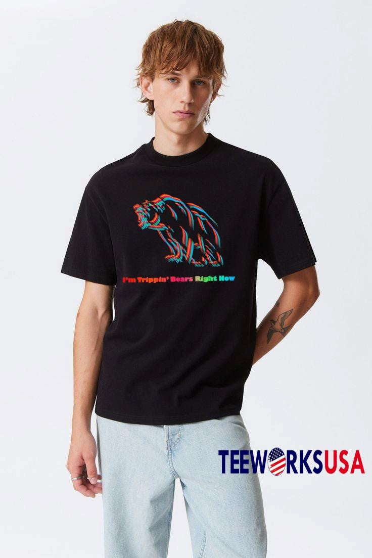 I'm Trippin' Bears Right Now - Adult & Kids T-Shirts, Sweatshirts & Hoodies apparel design preview 3