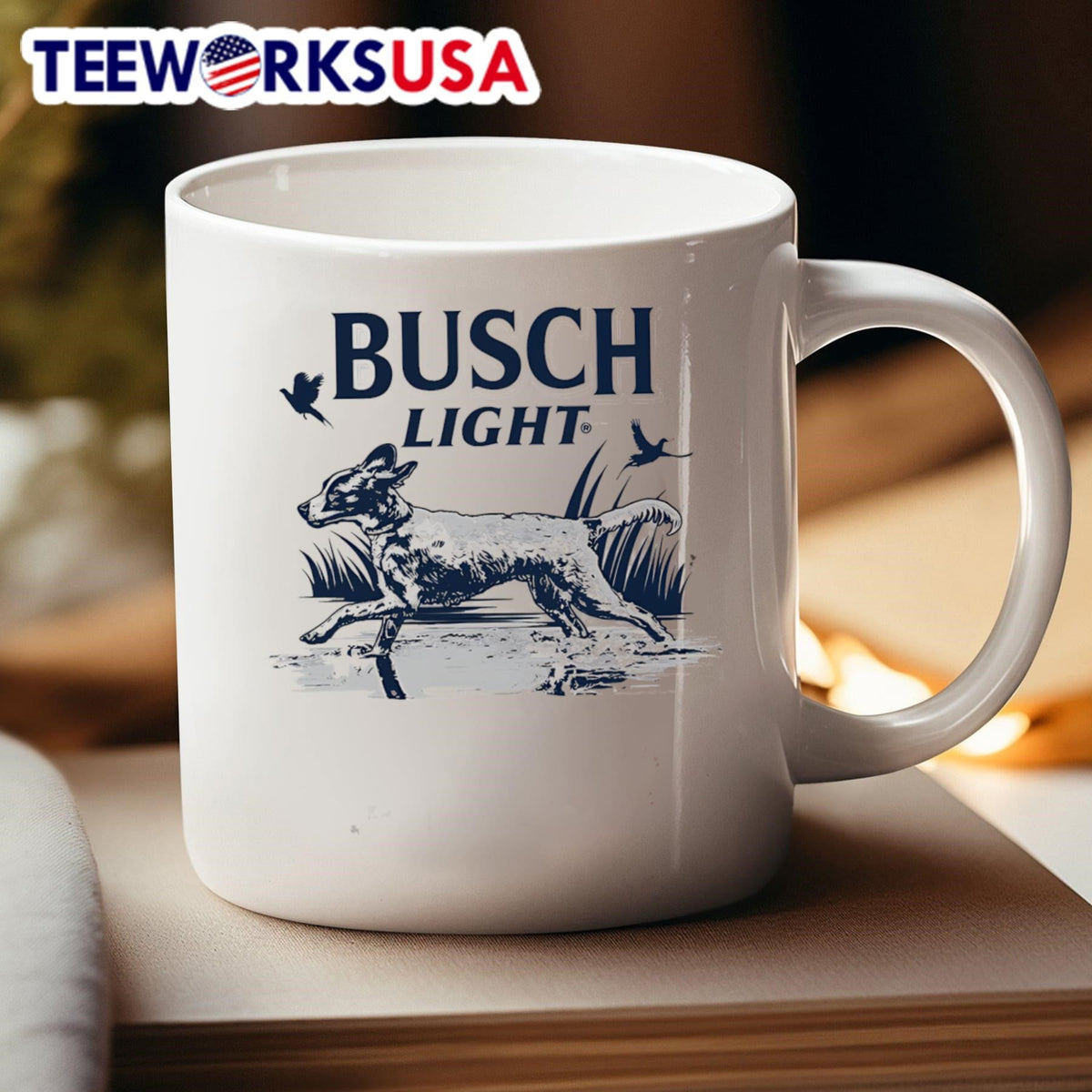 Busch Light Wildlife there it is dog - Adult & Kids T-Shirts, Sweatshirts & Hoodies apparel design preview 4