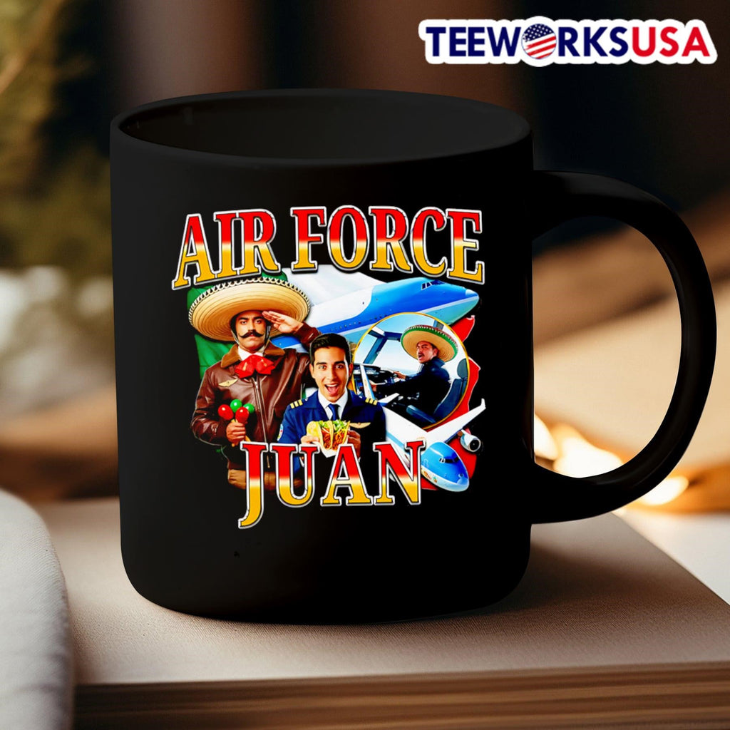 Air force juan funny - Adult & Kids T-Shirts, Sweatshirts & Hoodies apparel design preview 3