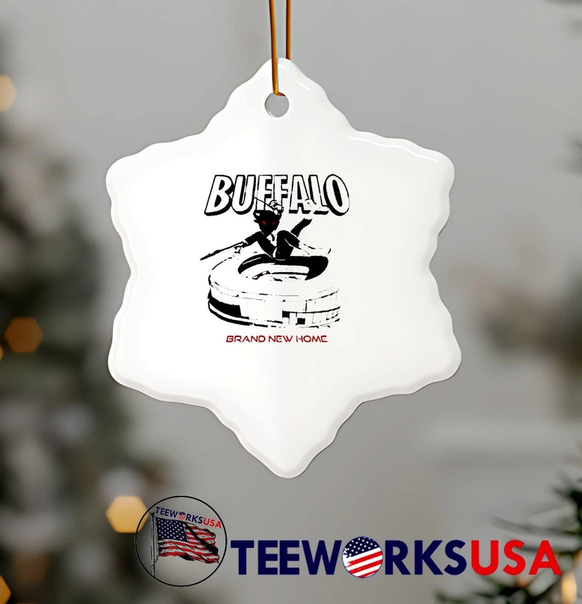 Buffalo Brand New Home Bills - Adult & Kids T-Shirts, Sweatshirts & Hoodies apparel design preview 5