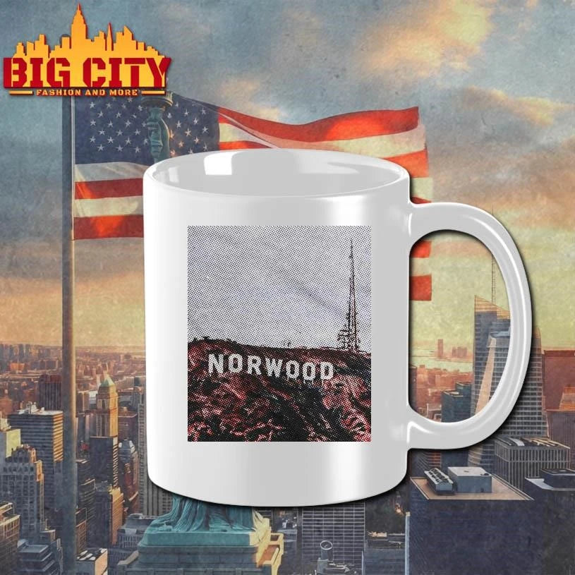 Norwood HIlls Sign Vintage - Adult & Kids T-Shirts, Sweatshirts & Hoodies apparel design preview 3