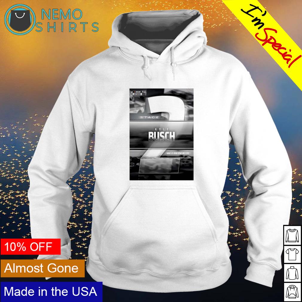 NASCAR Cup Series Kyle Busch Stage 2 Winner - Adult & Kids T-Shirts, Sweatshirts & Hoodies apparel design preview 2