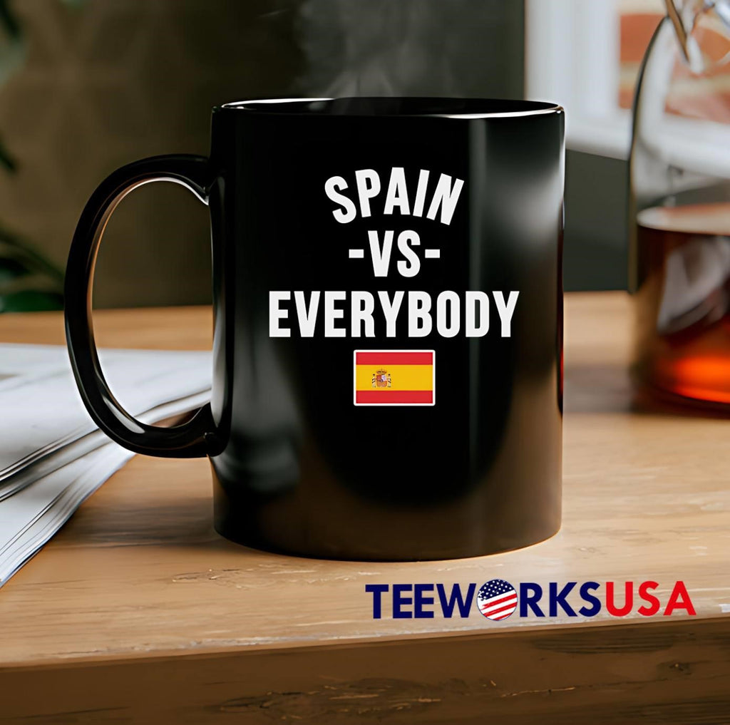 Spain Apparel vs Everybody Flag - Adult & Kids T-Shirts, Sweatshirts & Hoodies apparel design preview 2