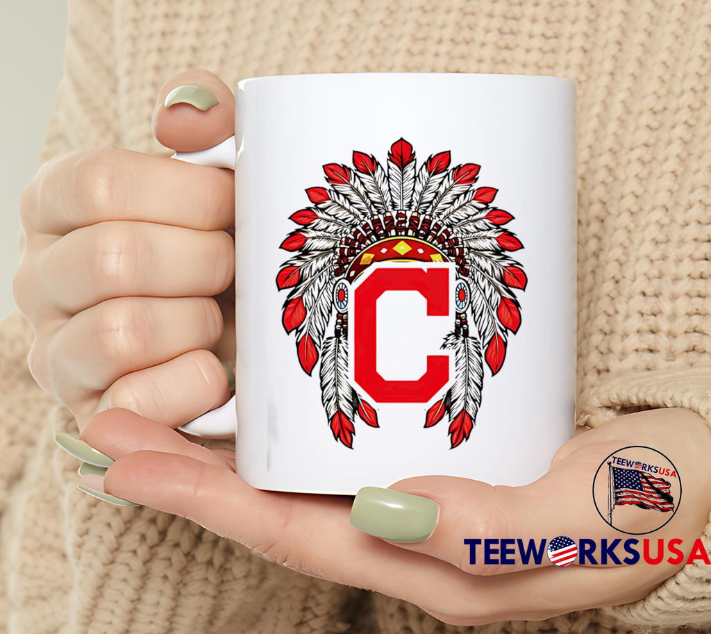 Cleveland Guardians Native American Logo - Adult & Kids T-Shirts, Sweatshirts & Hoodies apparel design preview 6
